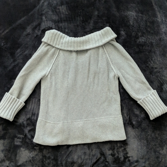 American Eagle Zip Up Collared Cardigan - Picture 7 of 8